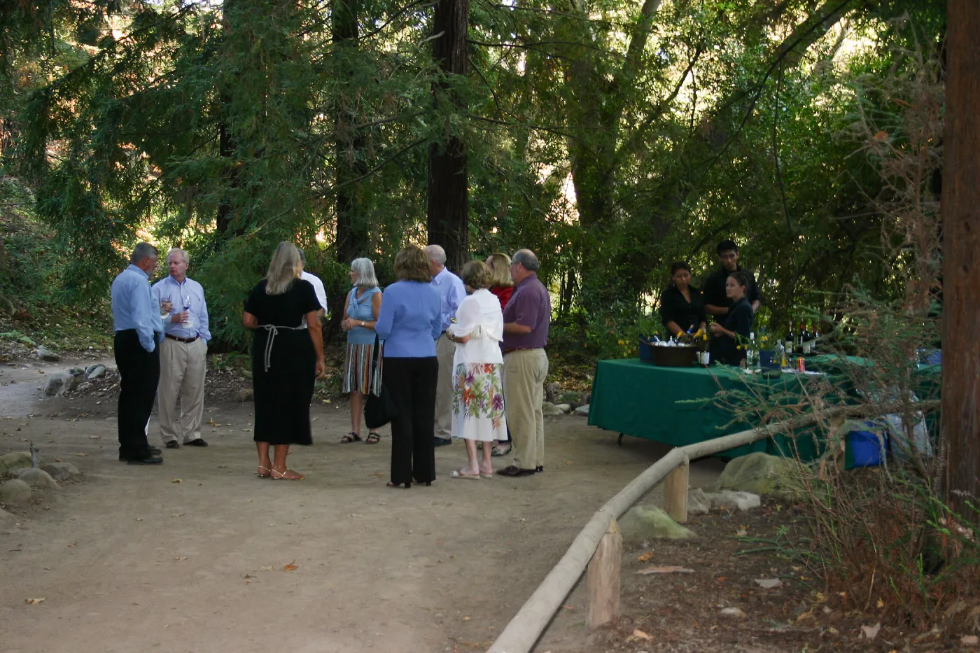 The Progressive Garden, a progressive dinner hosted by Ann and Fife Symington