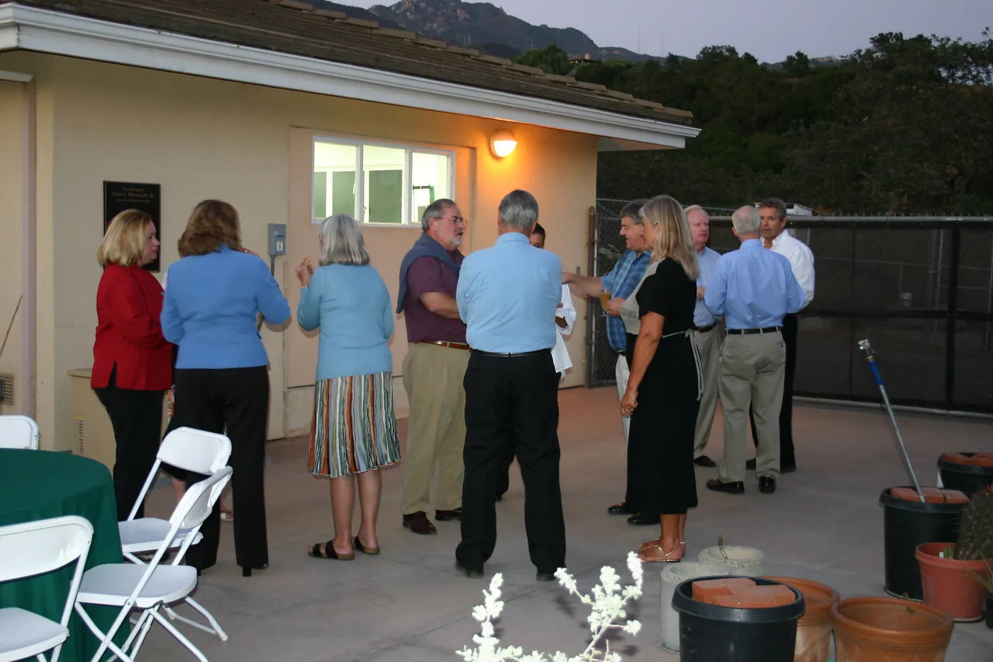 The Progressive Garden, a progressive dinner hosted by Ann and Fife Symington