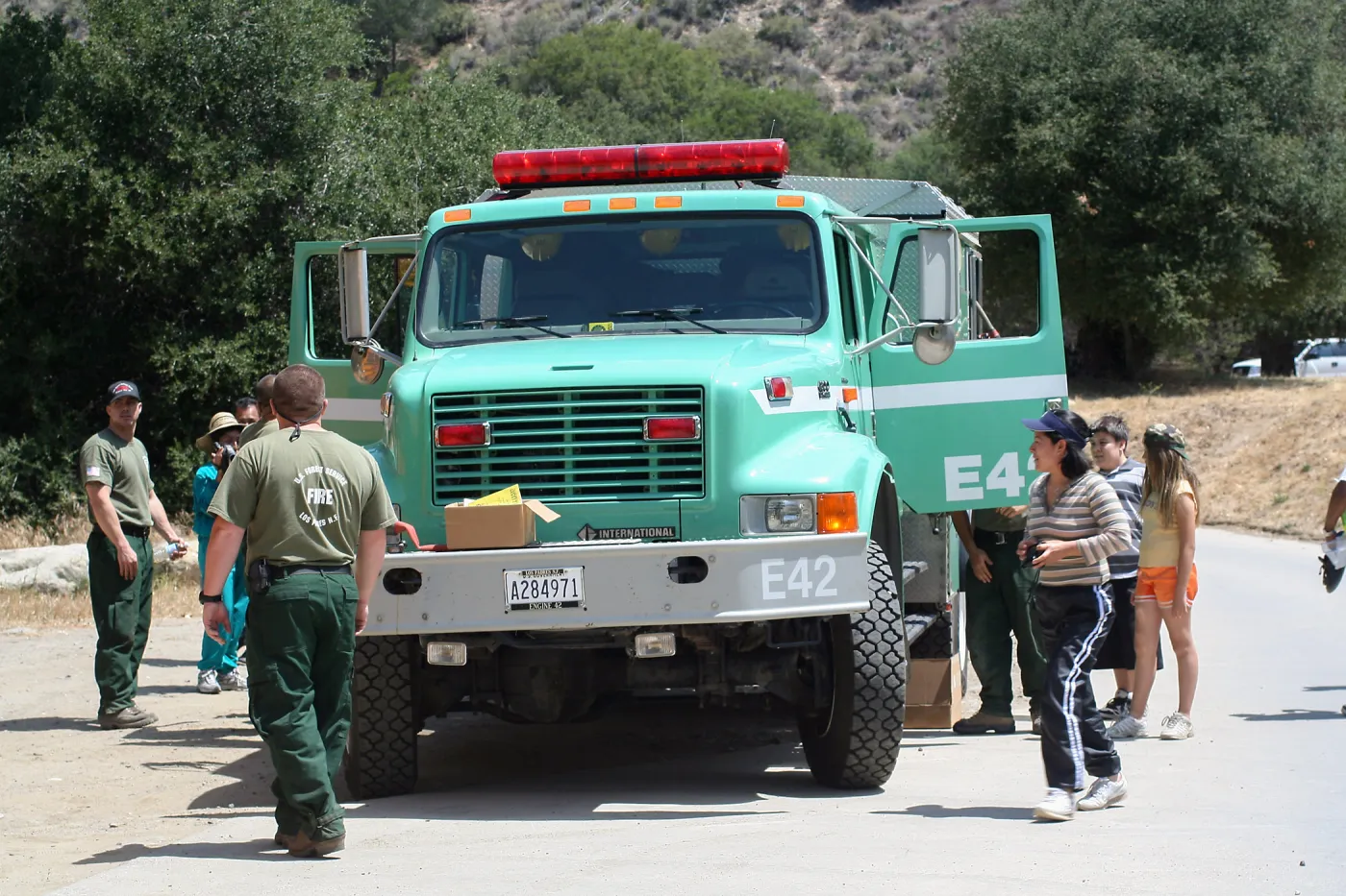 FamCamp 2007, fire engine