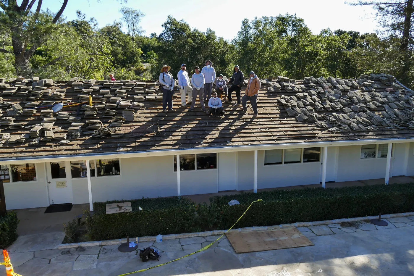 Action Roofing Team, North Wing roof replacement