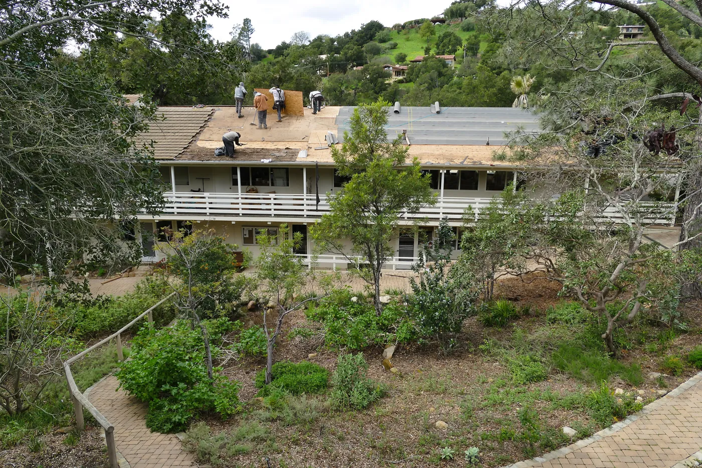 North Wing roof replacement