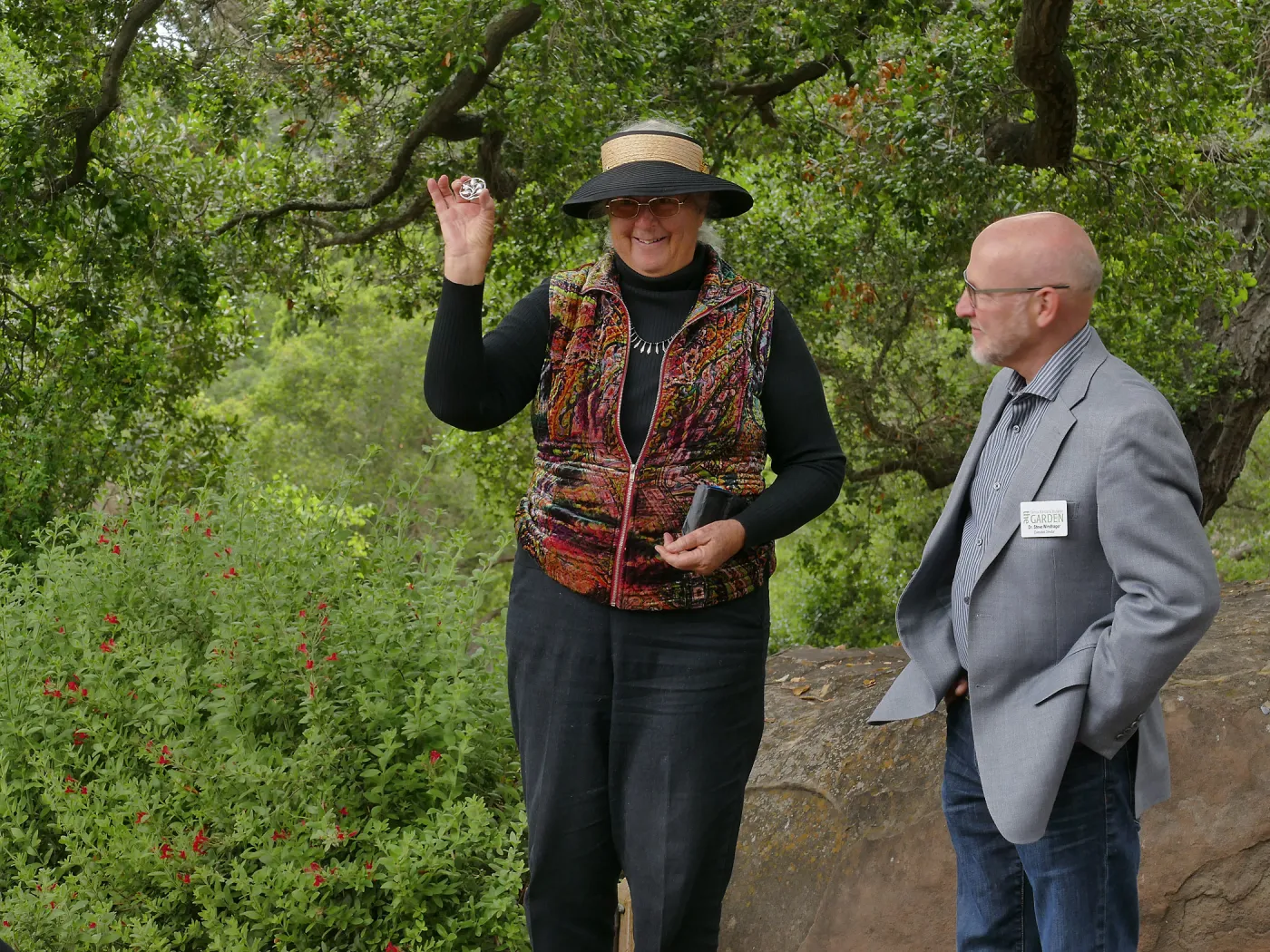 Volunteer Luncheon 2019, 40-year Service Pin awardee Nancy Vivrette
