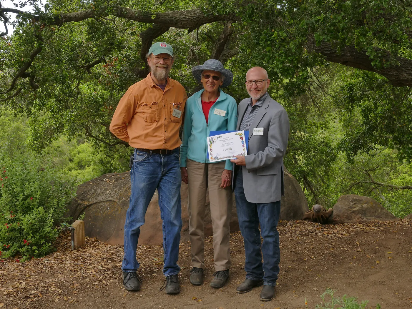 Volunteer Luncheon 2019, Unsung Hero Award recipient Claudia Scott