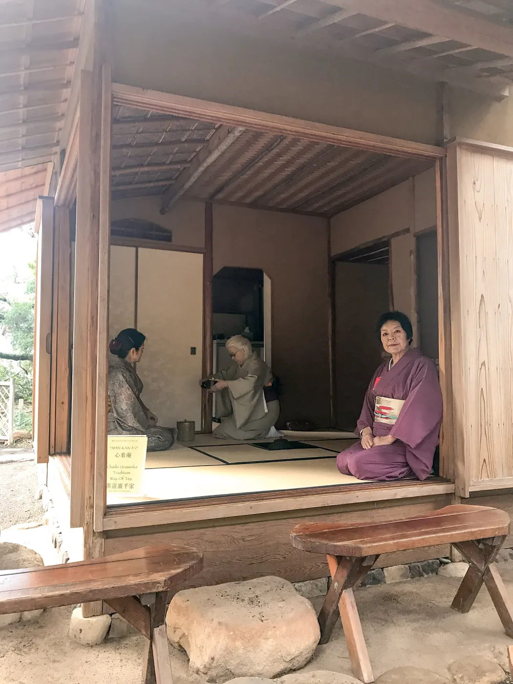 Tea Ceremony at ShinKanAn Teahouse