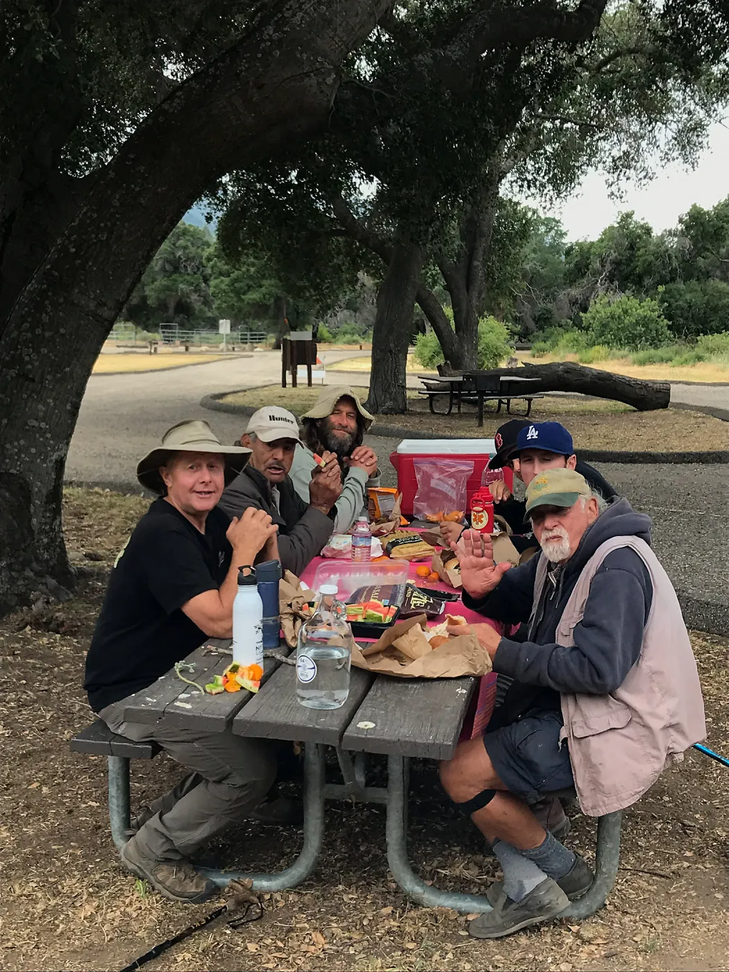 Horticulture staff field trip to Aliso Loop Trail