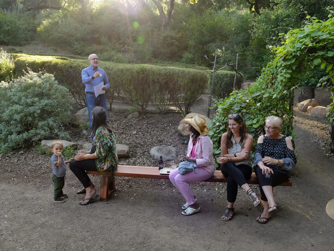 Santa Barbara Botanic Garden Casitas Opening
