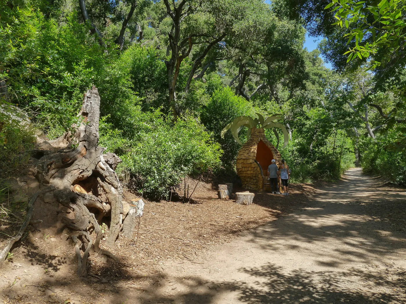 Visitors at the Rings of Time casita