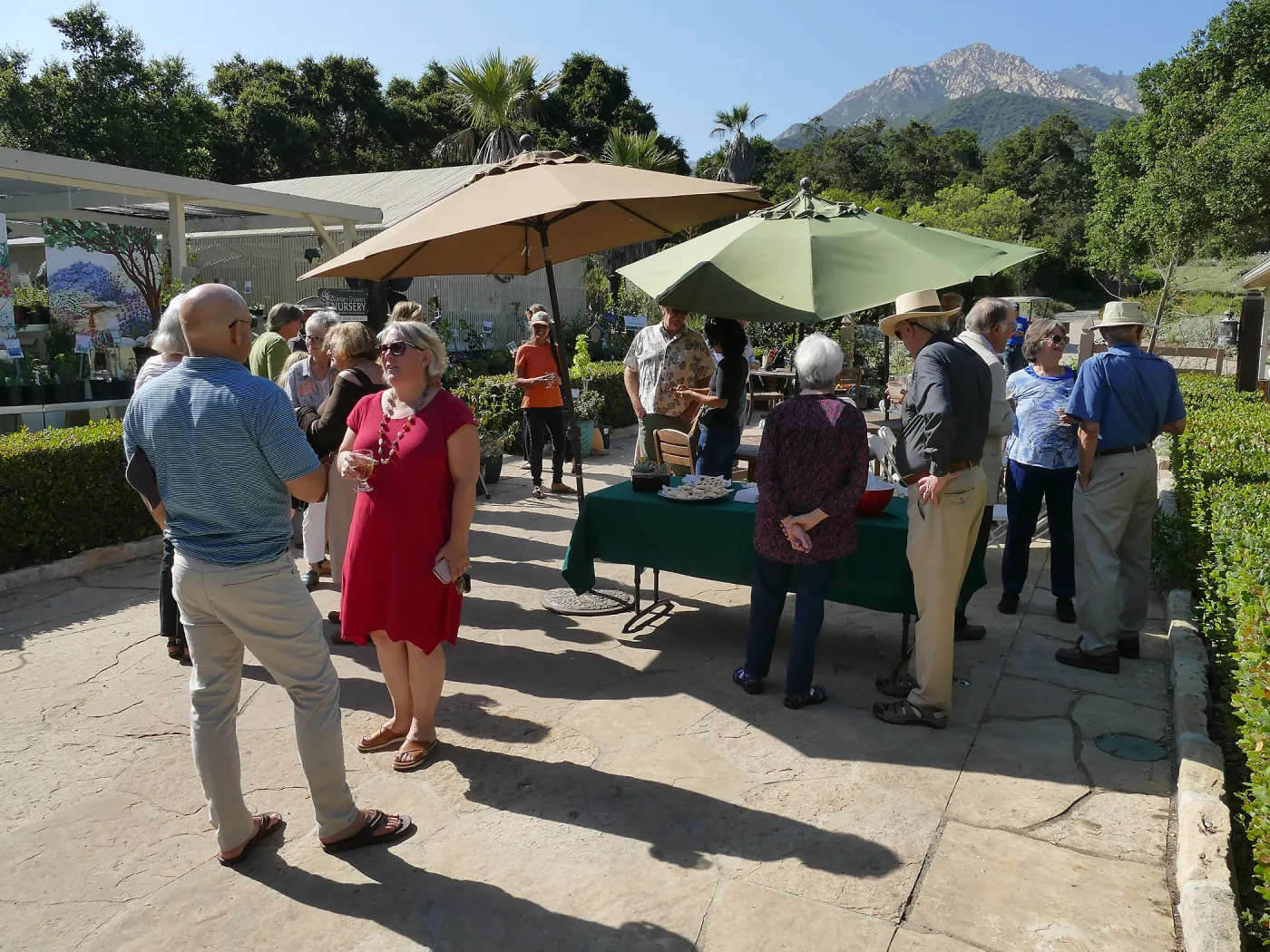 Dedication ceremony for â€œAfter the Rainsâ€ mosaic by Patti Jacquemain