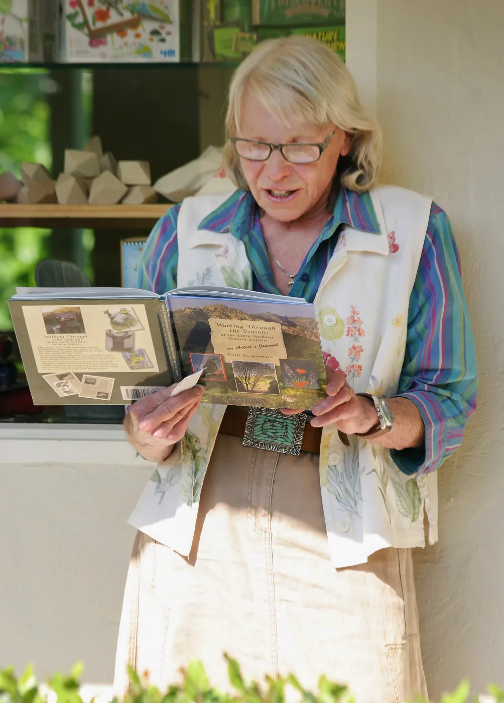 Dedication ceremony for â€œAfter the Rainsâ€ mosaic by Patti Jacquemain