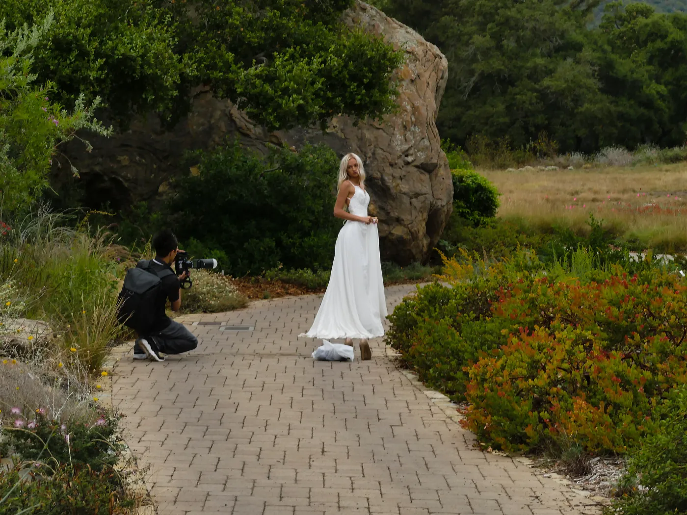 Bridal Photography at the Blaksley Boulder