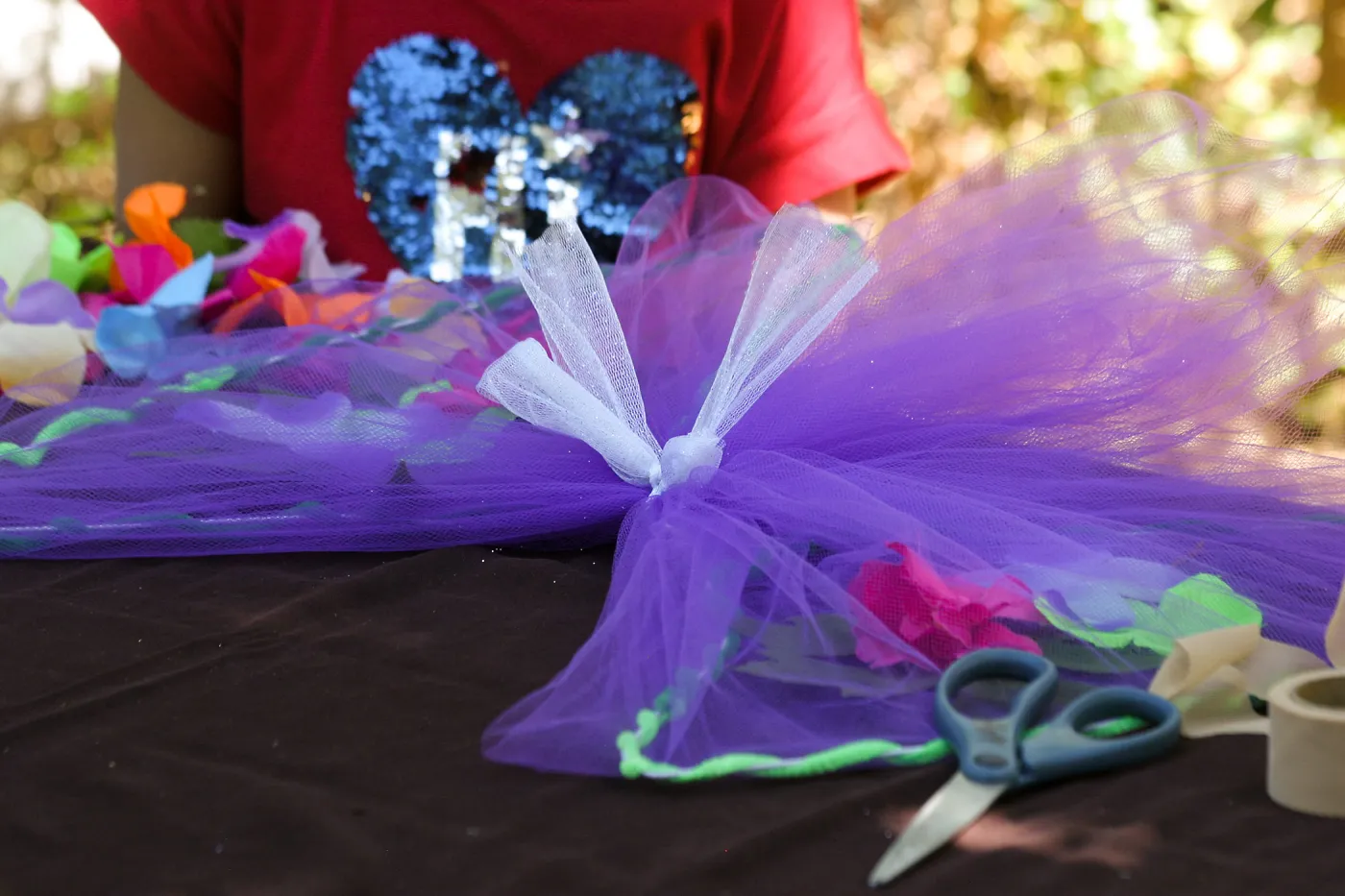 Fairy Homes & Nature Crafts Workshop, making fairy wings
