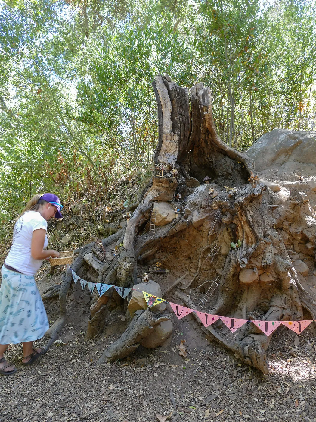 Fairy Homes & Nature Crafts Workshop, Fairy Village Display