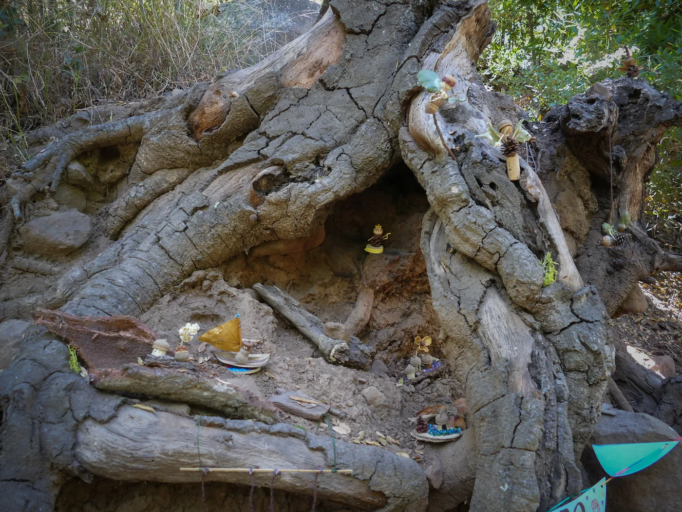 Fairy Homes & Nature Crafts Workshop, Fairy Village Display