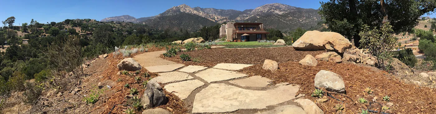 Island View Garden south end looking north