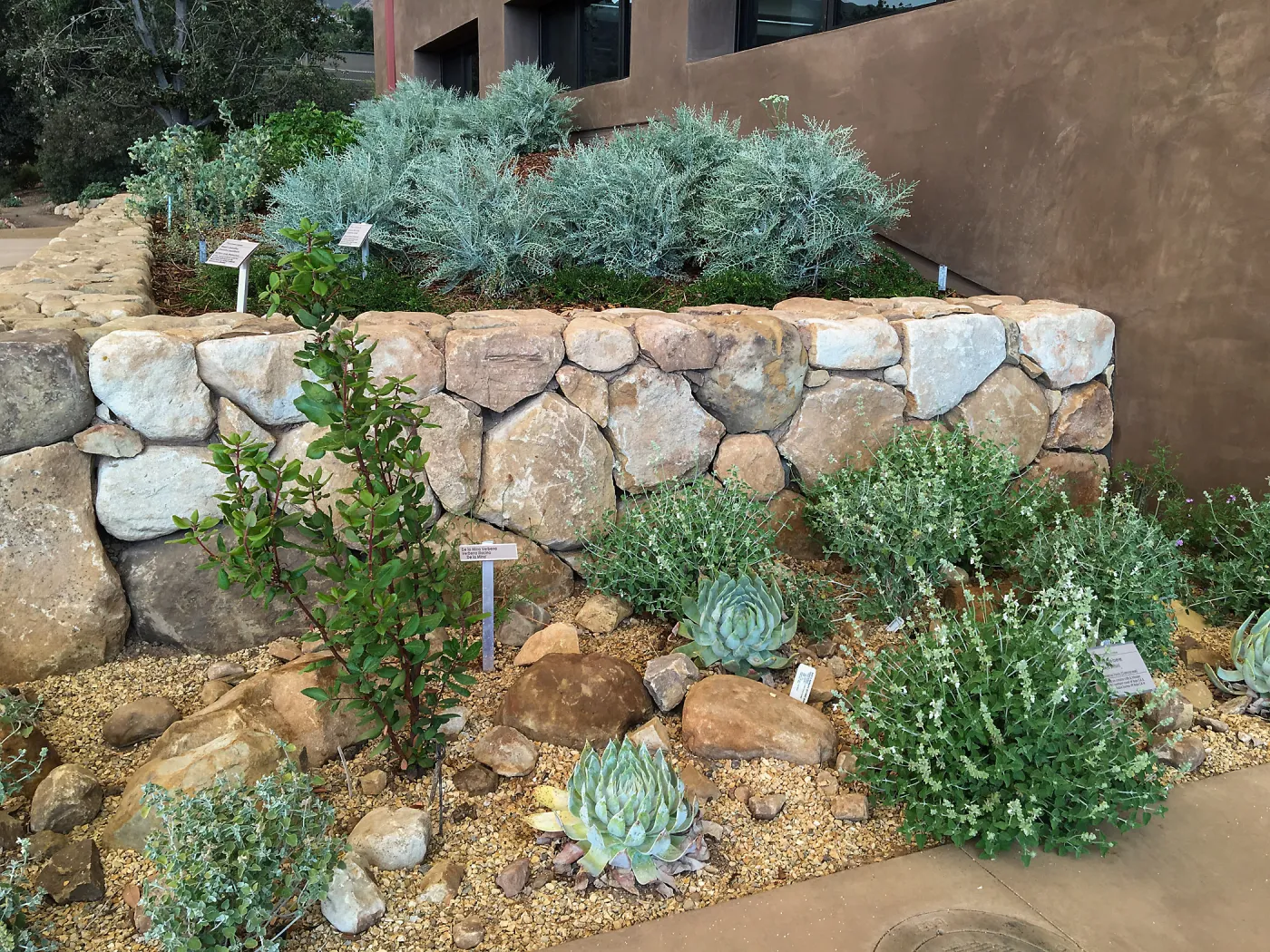 Entrance planting at the Pritzlaff Conservation Center