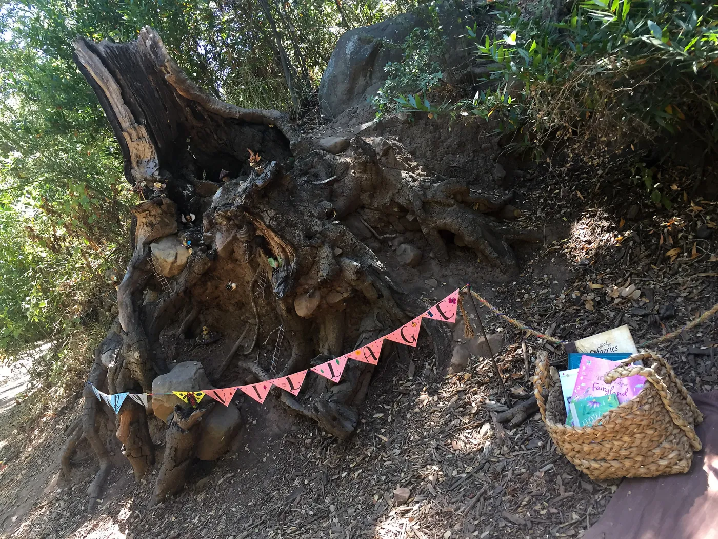 Fairy Homes & Nature Crafts Workshop, Fairy Village Display