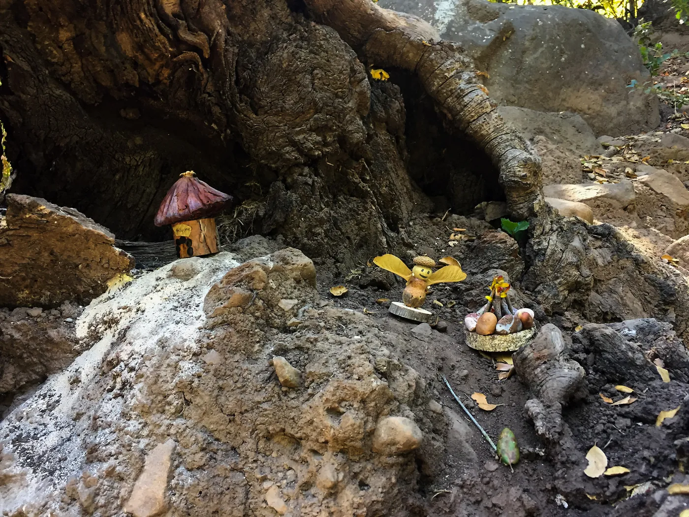 Fairy Homes & Nature Crafts Workshop, Fairy Village Display