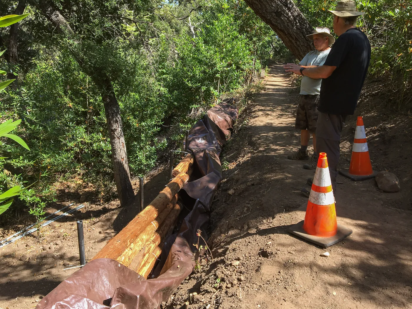 Rebuilding Pritchett Trail