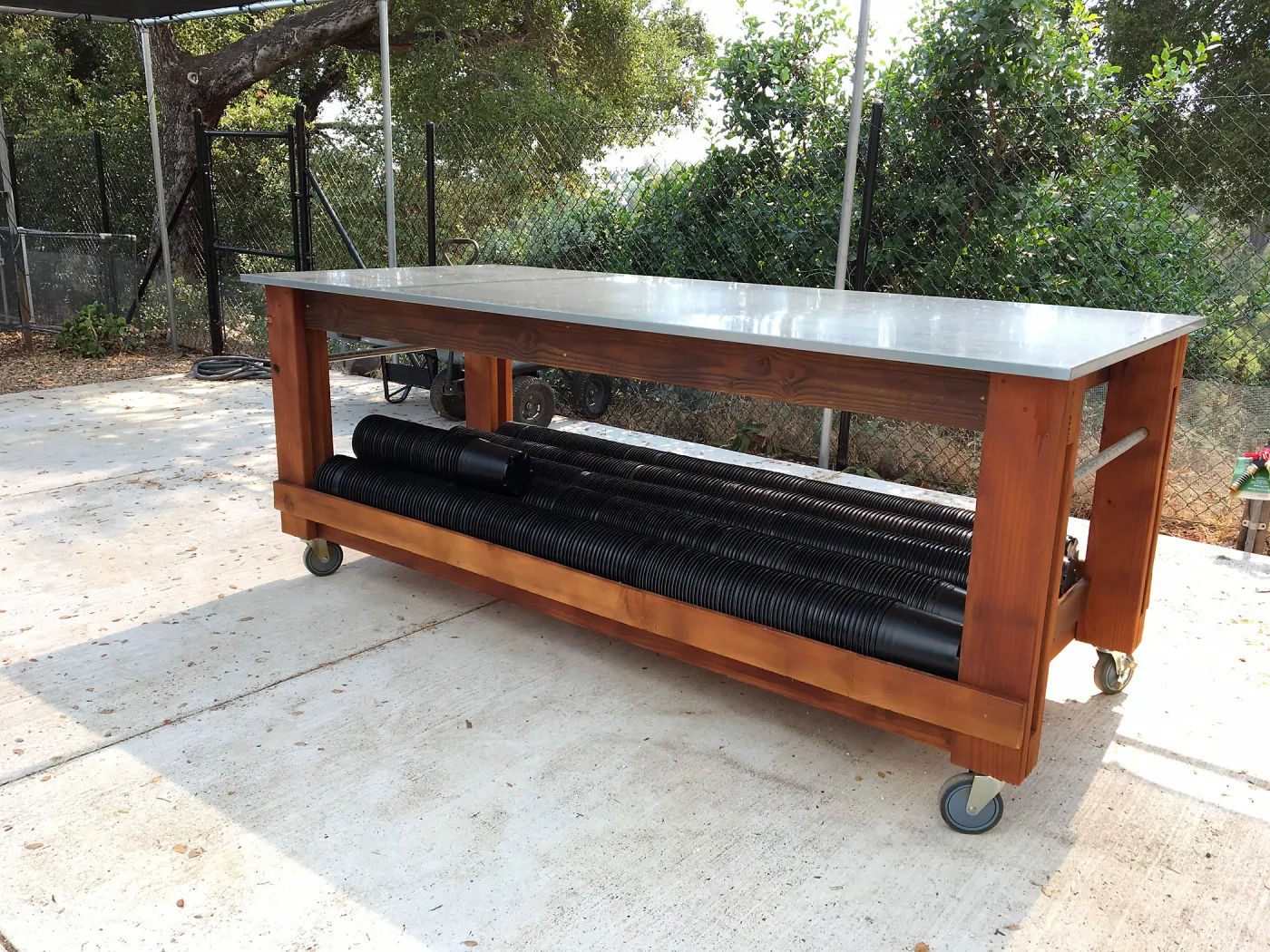 New work bench for Garden Growers