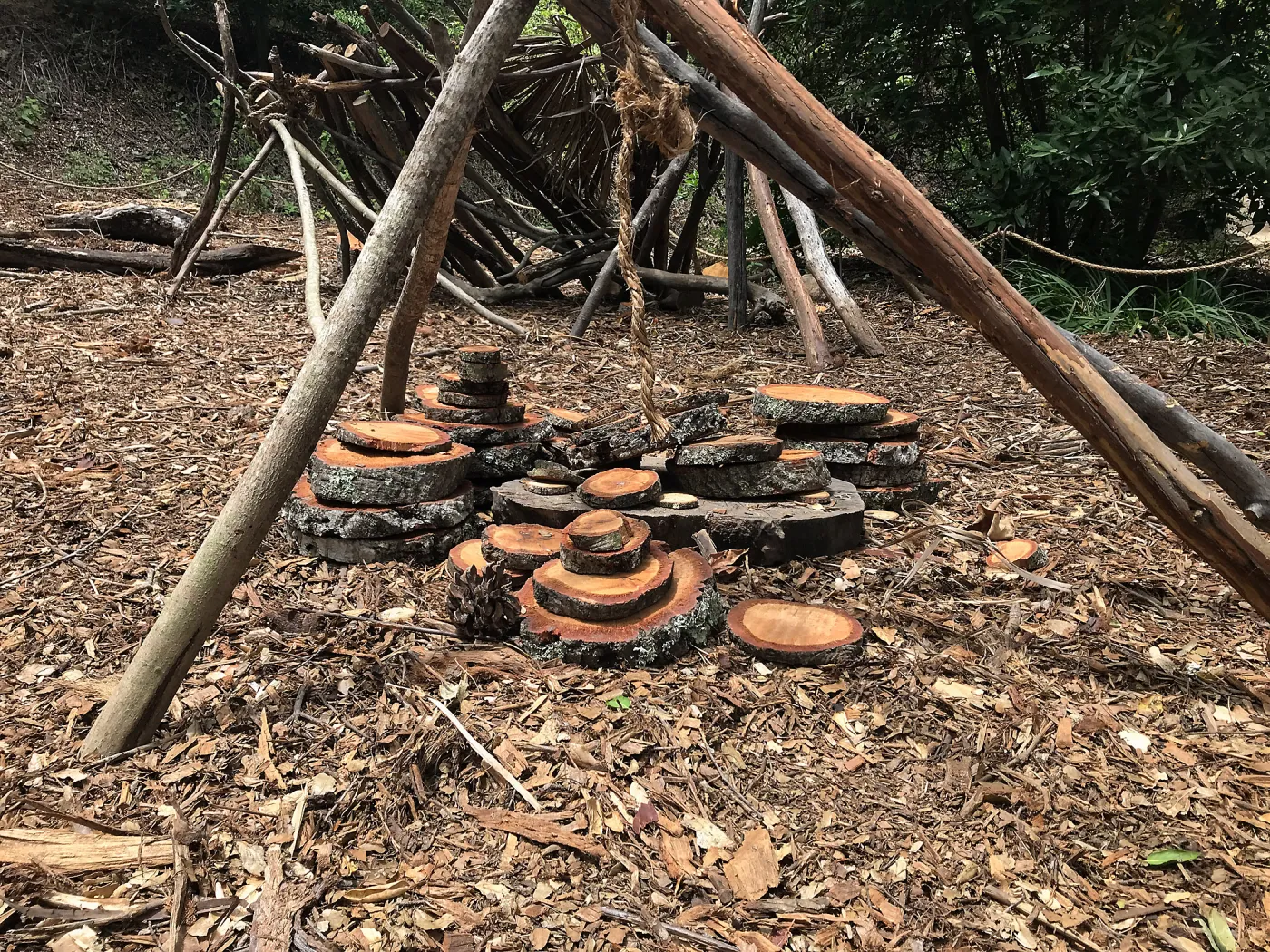 Garden Casitas Loose Parts Play Area