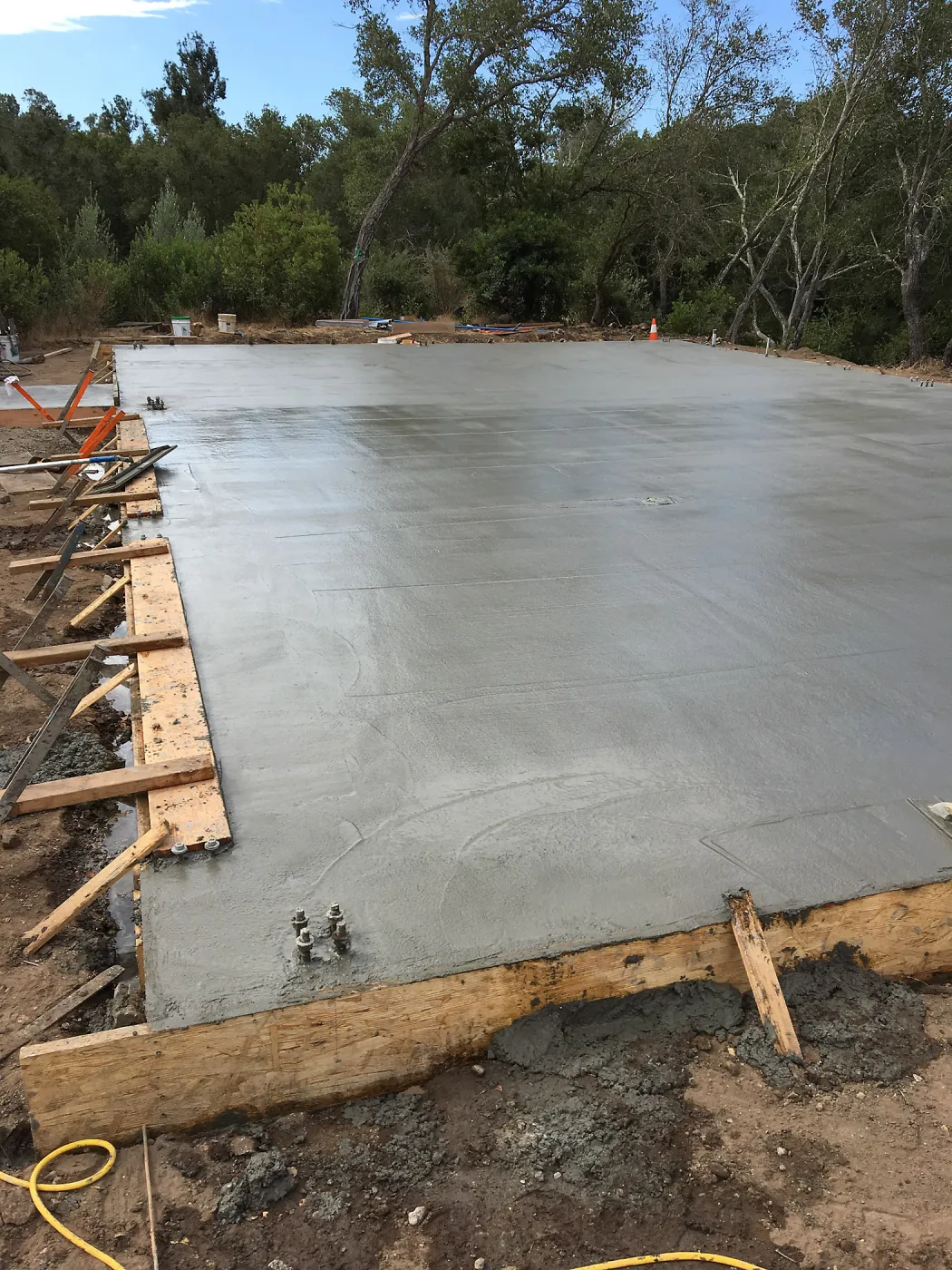 Hort Barn construction