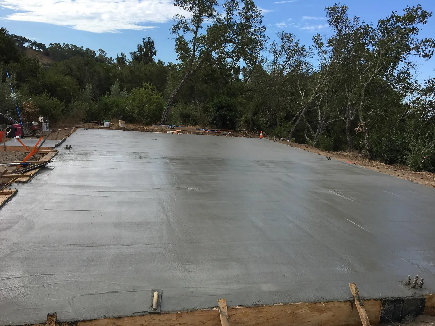 Hort Barn construction