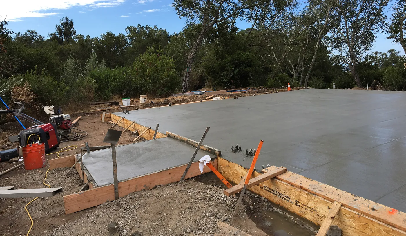 Hort Barn construction