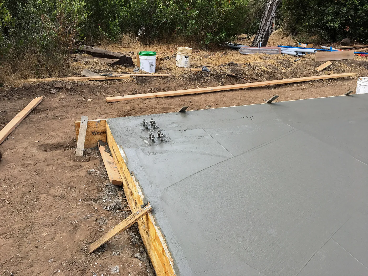 Hort Barn construction