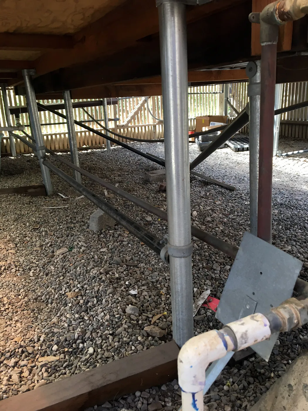 Repair of Garden Growers Lath House