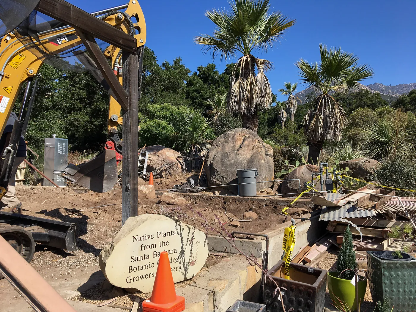 Repair of Garden Growers Lath House