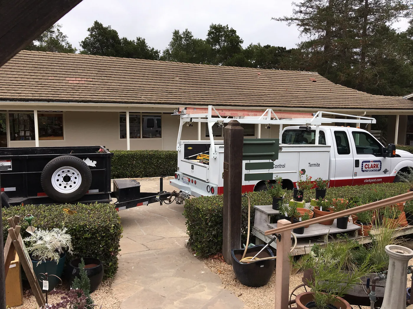Repair of Garden Growers Lath House