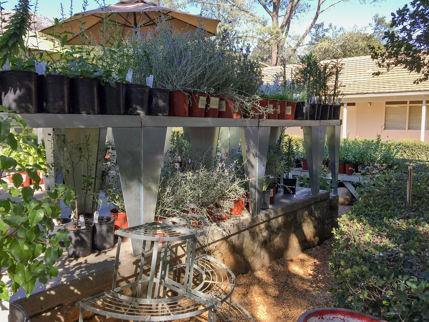 New Tables, Garden Growers Nursery