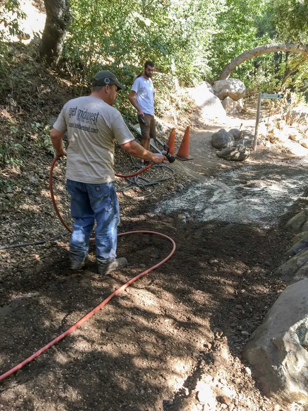 Eco-Pave, Canyon Trail by Mission Dam