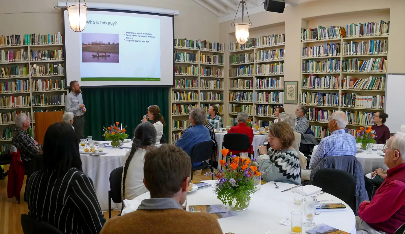 Joe Rothleutner speaking at the 2020 Blaksley Bliss Brunch