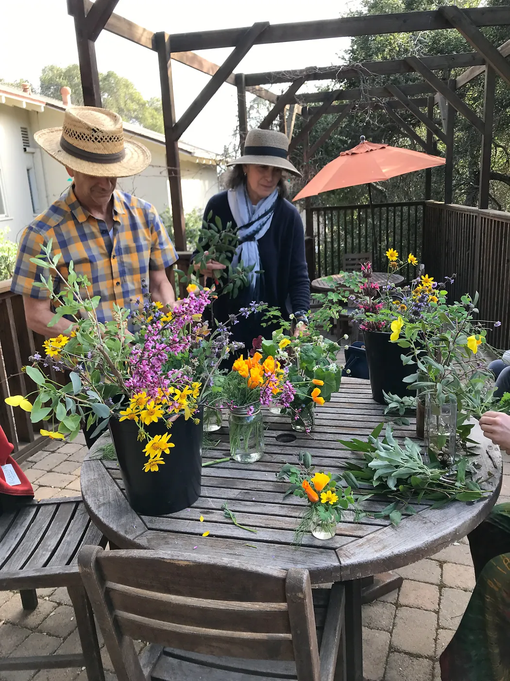 Bringing the Wild Inside floral arrangement workshop with Heather Wehnau-Federlein