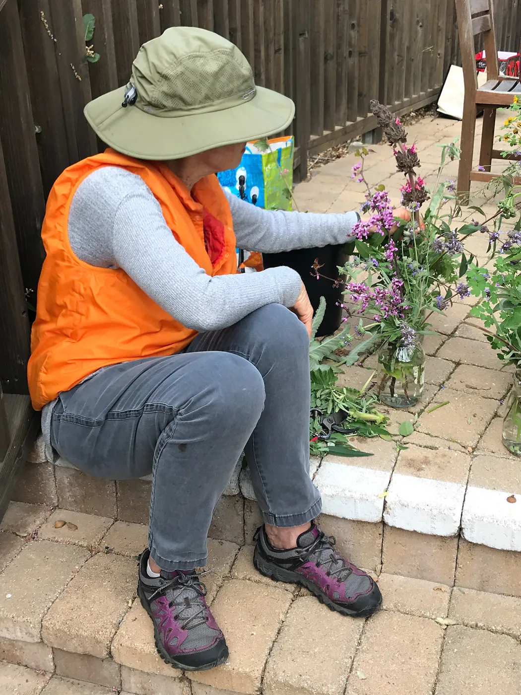 Bringing the Wild Inside floral arrangement workshop with Heather Wehnau-Federlein