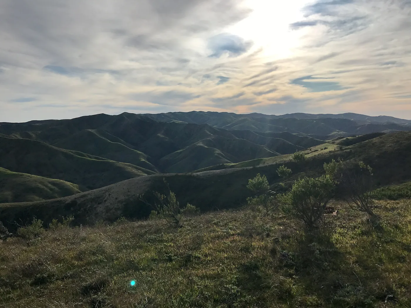 Hills and Clouds, Hike to Black Mountain