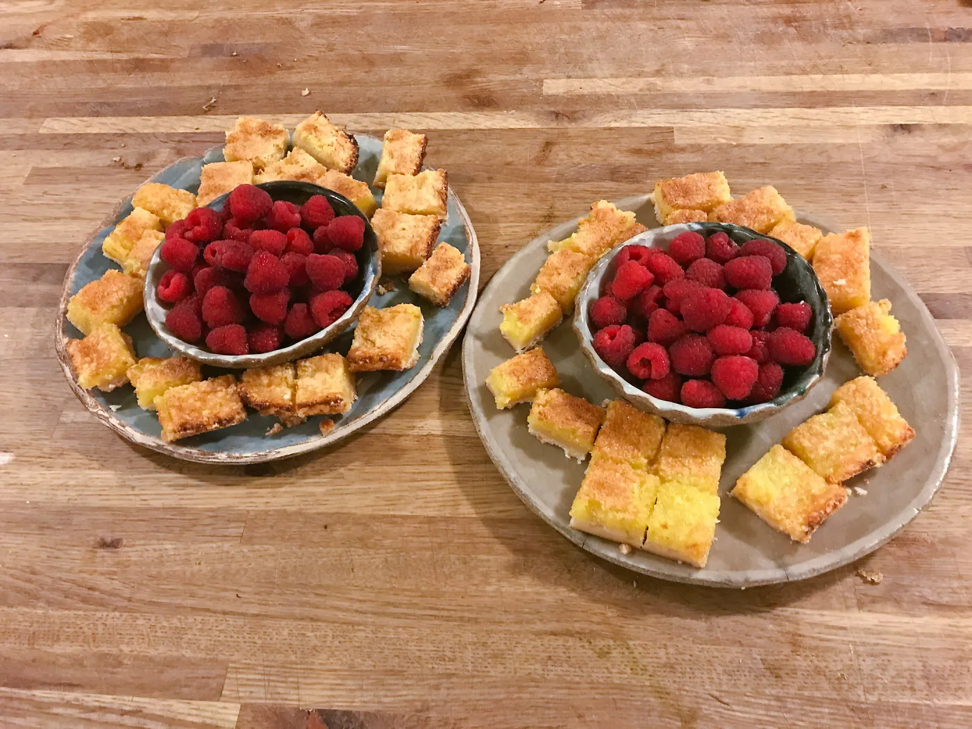Lemon bars made by Peter Schuyler, Santa Rosa Island Research Station Lodge Kitchen