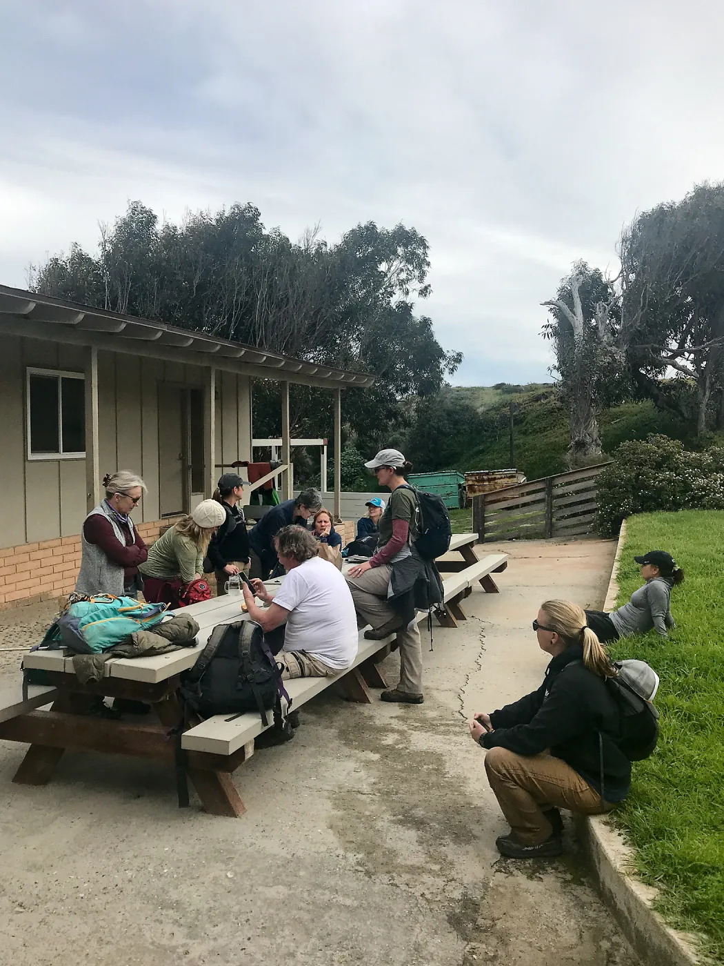Santa Rosa Island Research Station Lodge Picnic Table