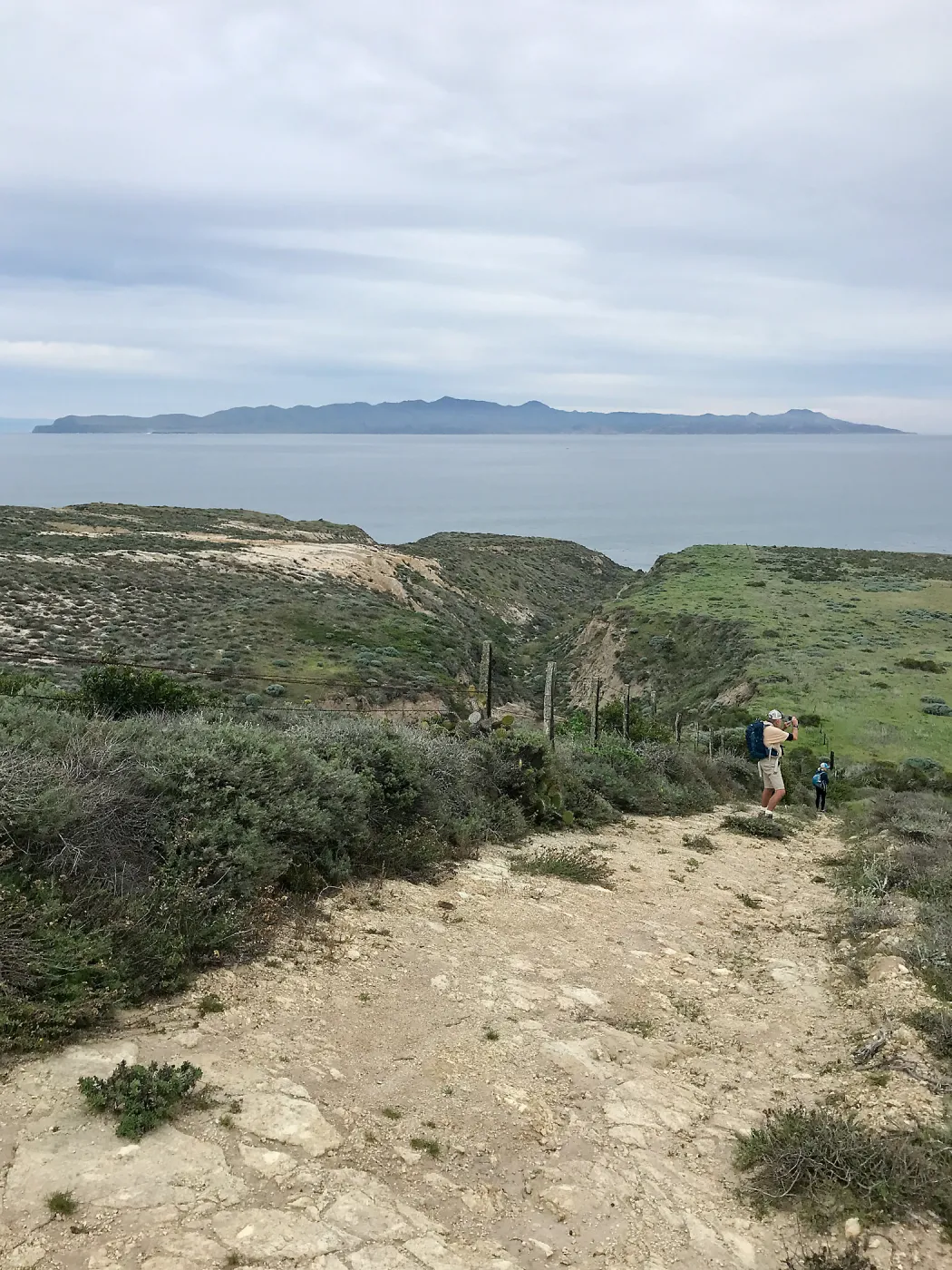 Mainland Santa Barbara, Santa Cruz Island, Hike to Lobo Canyon
