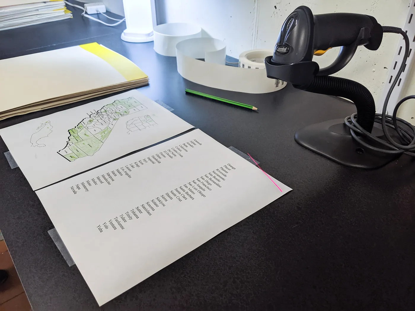 WeDigBio curatorial work party in the herbarium