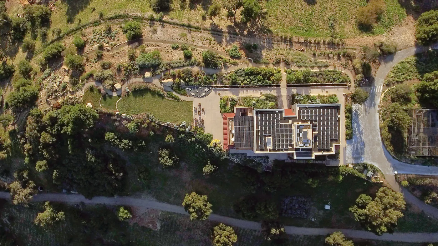 Island View Garden and Pritzlaff Conservation Center aerial view