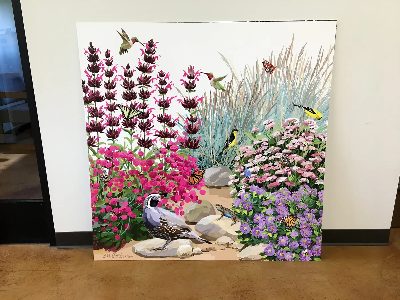 Garden Growers Nursery sign: Habitat