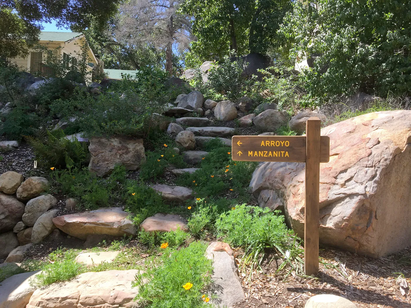 New wayfinding sign in the Arroyo