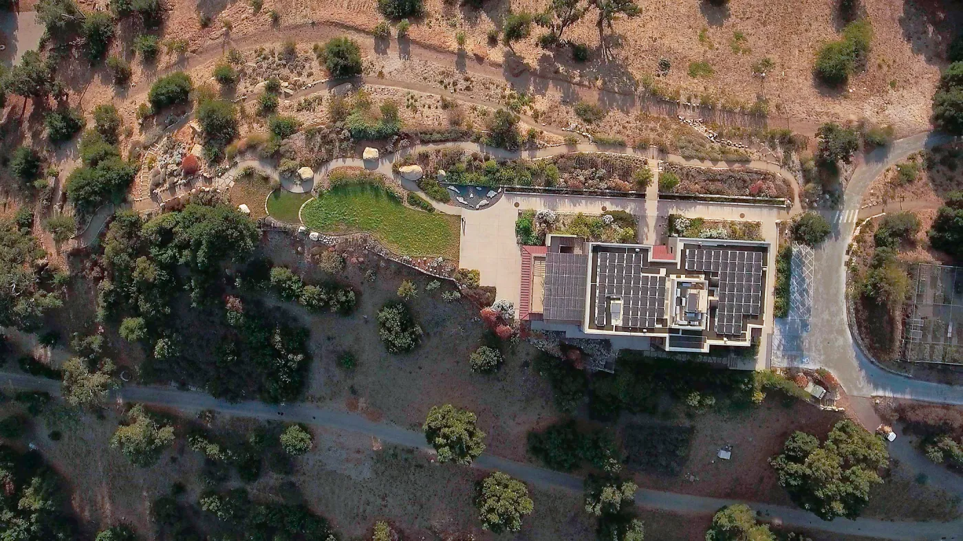 Island View Garden and Pritzlaff Conservation Center aerial view