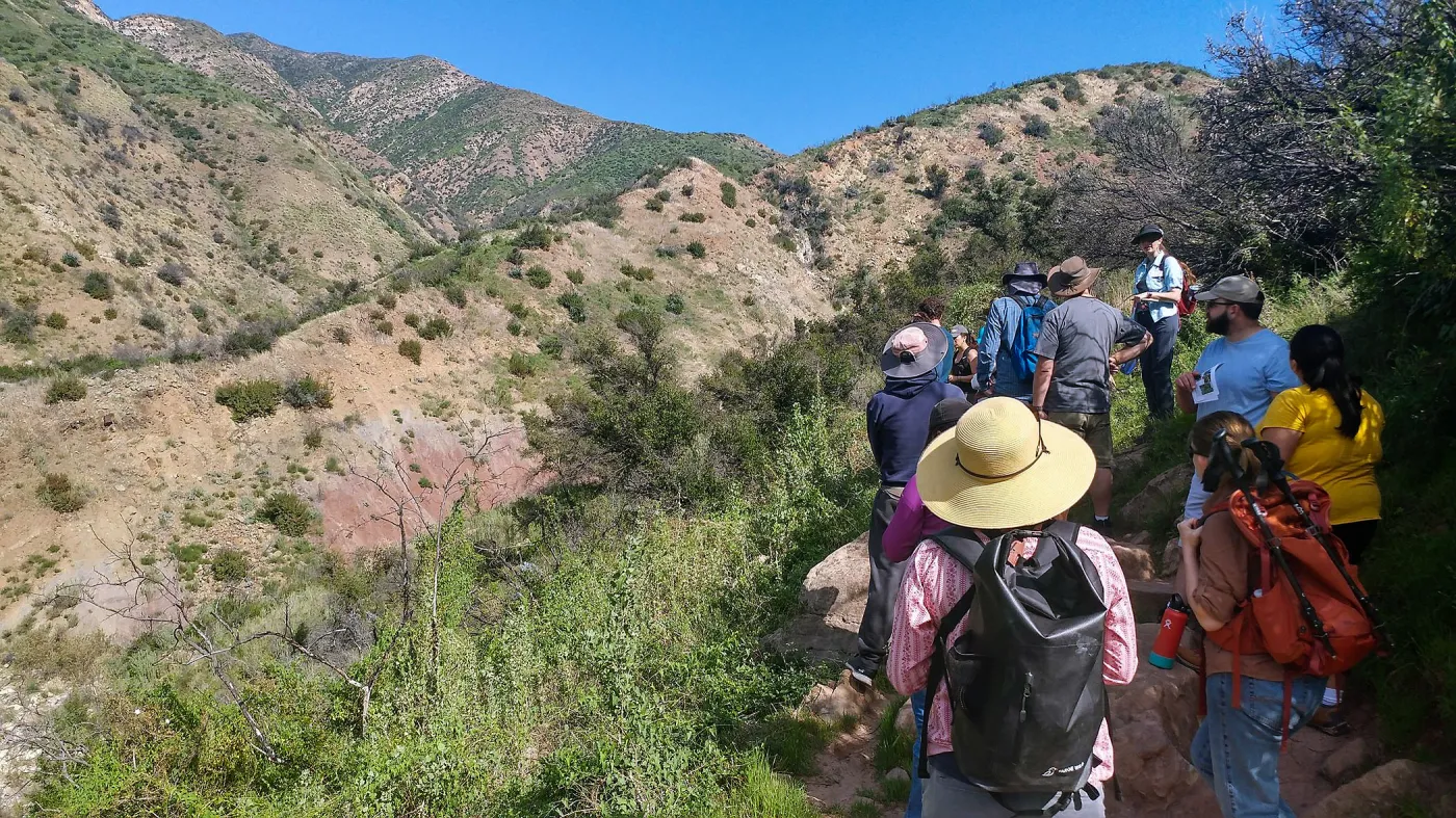 Fire Mapping Volunteers, Cozy Dell Trail, Thomas Fire Survey - Mapping Recovery project