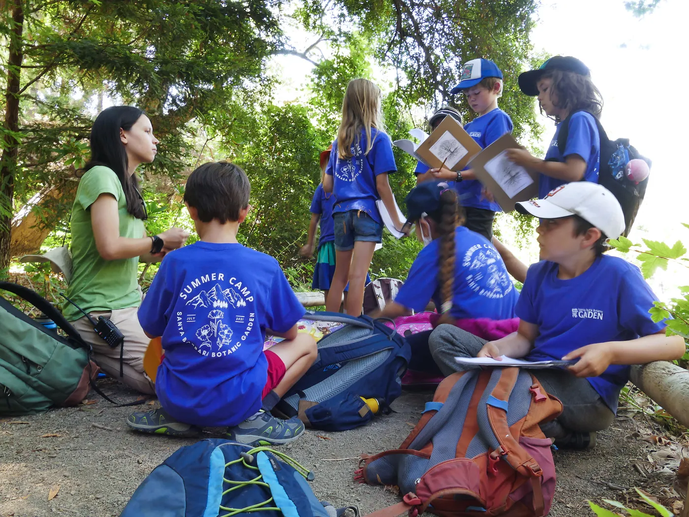 Plantastic Problem Solvers Summer Camp, Intro to Biomimicry activity