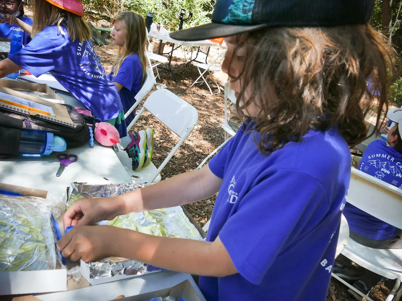 Plantastic Problem Solvers Summer Camp, solar oven activity