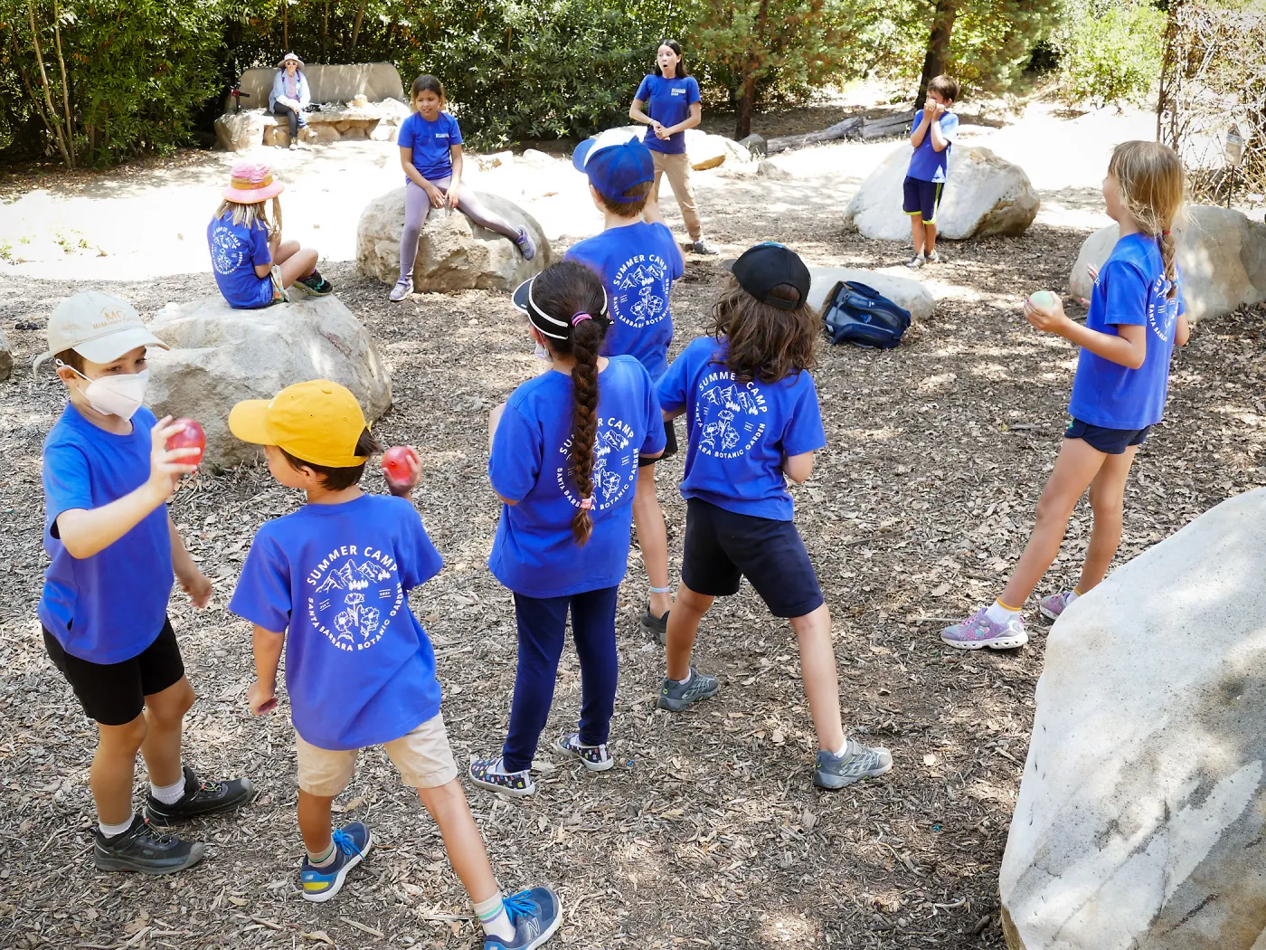 Plantastic Problem Solvers Summer Camp, water ballon activity