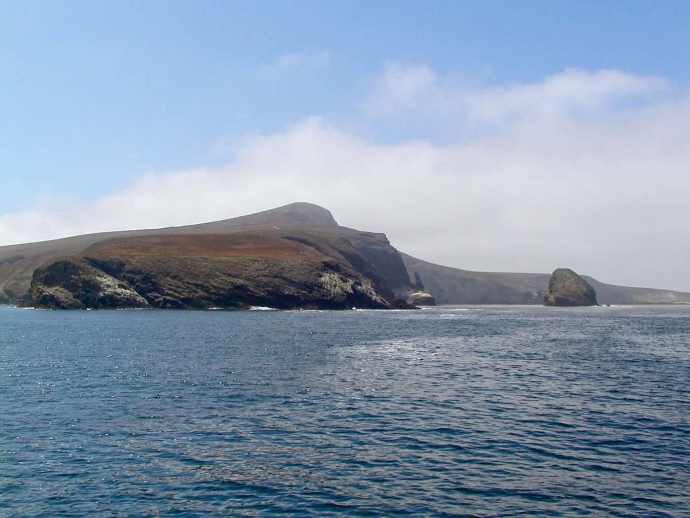 Santa Barbara Island trip, Island view